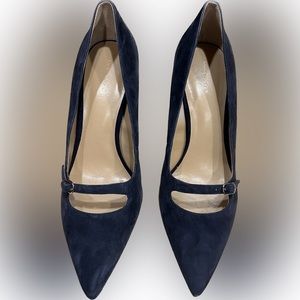 Ann Taylor Mika Mini Belt Buckle Pumps